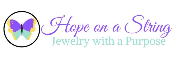 customizable hand engraved jewelry bracelets necklaces crystals gemstones - Hope On A String